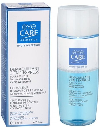 Eye Care Démaquillant 2 en 1 Express 150ml | Démaquillants - Nettoyage