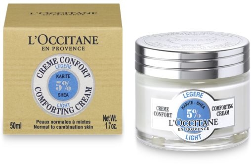 L&#039;Occitane Crème Confort Légère Karité 50ml | Hydratation - Nutrition