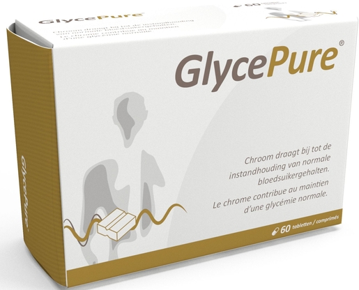 GlycePure 60 Comprimés | Glycémie - Sucre