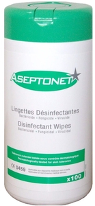 Aseptonet Lingettes Désinfectantes 100