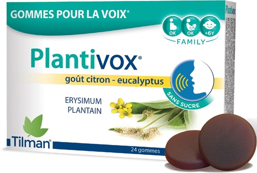 Plantivox 24 Pastilles | Mal de gorge - Toux