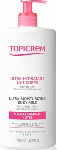 Topicrem Ultra-Hydratant Lait Corps 1L
