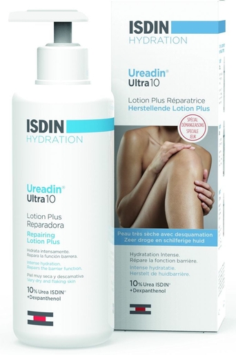 ISDIN Ureadin Ultra 10 Lotion Plus Réparatrice 400ml | Hydratation - Nutrition