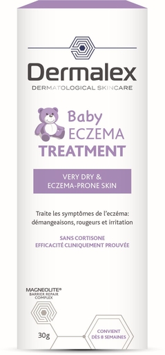 Dermalex Creme Eczema Atopique Bebe 30g Eczema Psoriasis Squames