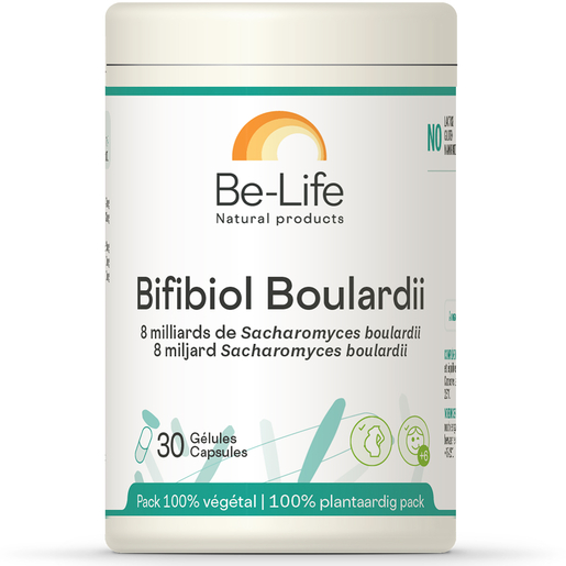 Be-Life Bifibiol Boulardii 30 Gélules | Probiotiques - Prébiotiques