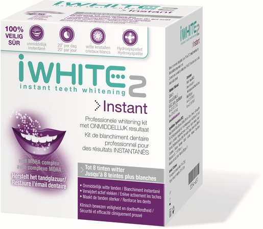 iWhite Instant Teeth Whitening 2 10 Gouttières Pré-remplies | Blanchiment - Antitaches