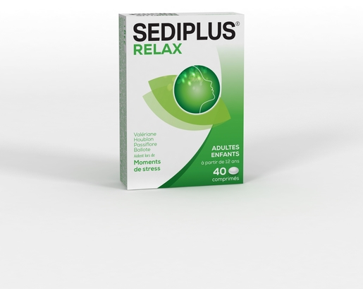 Sediplus Relax 40 Dragées | Sommeil