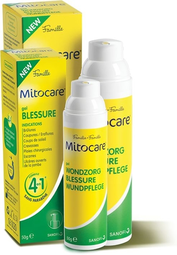 Mitocare Gel Blessure 50g Brulures