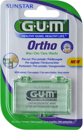 GUM Ortho Wax Neutral | Soins des prothèses et appareils