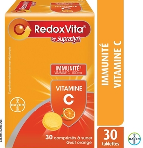 RedoxVita 30 Comprimés à Sucer (Orange)