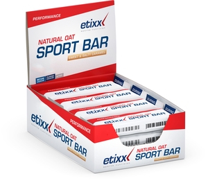 Etixx Natural Oat Sport Bar Sweet &amp; Salty Caramel 12x55g