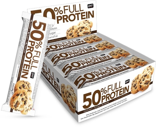 50% Full Protein Chocolate Cookie Barre 50g | Masse musculaire