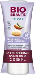 Bio-Beauté by Nuxe Cold Cream Crème Mains Duo 2x50ml (prix spécial)