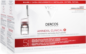Vichy Dercos Aminexil Clinical 5 Women 42 Ampoules x6ml