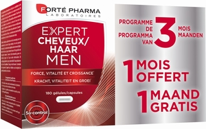 Expert Cheveux Men 3 x 60 Gélules (2 + 1 gratuit)