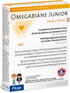Omegabiane Junior 27 Pastilles