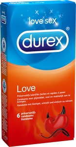 Durex Love Préservatifs 6 Pièces