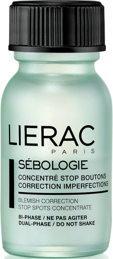 Lierac Sébologie Concentré Stop Boutons et Correction Imperfections 15ml | Acné - Imperfections