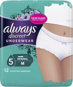 Always Discreet Normal Pants M Taille Basse 12