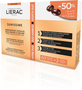 Lierac Sunissime Duo Bronzage 2x30 Capsules (2ème produit à - 50%)