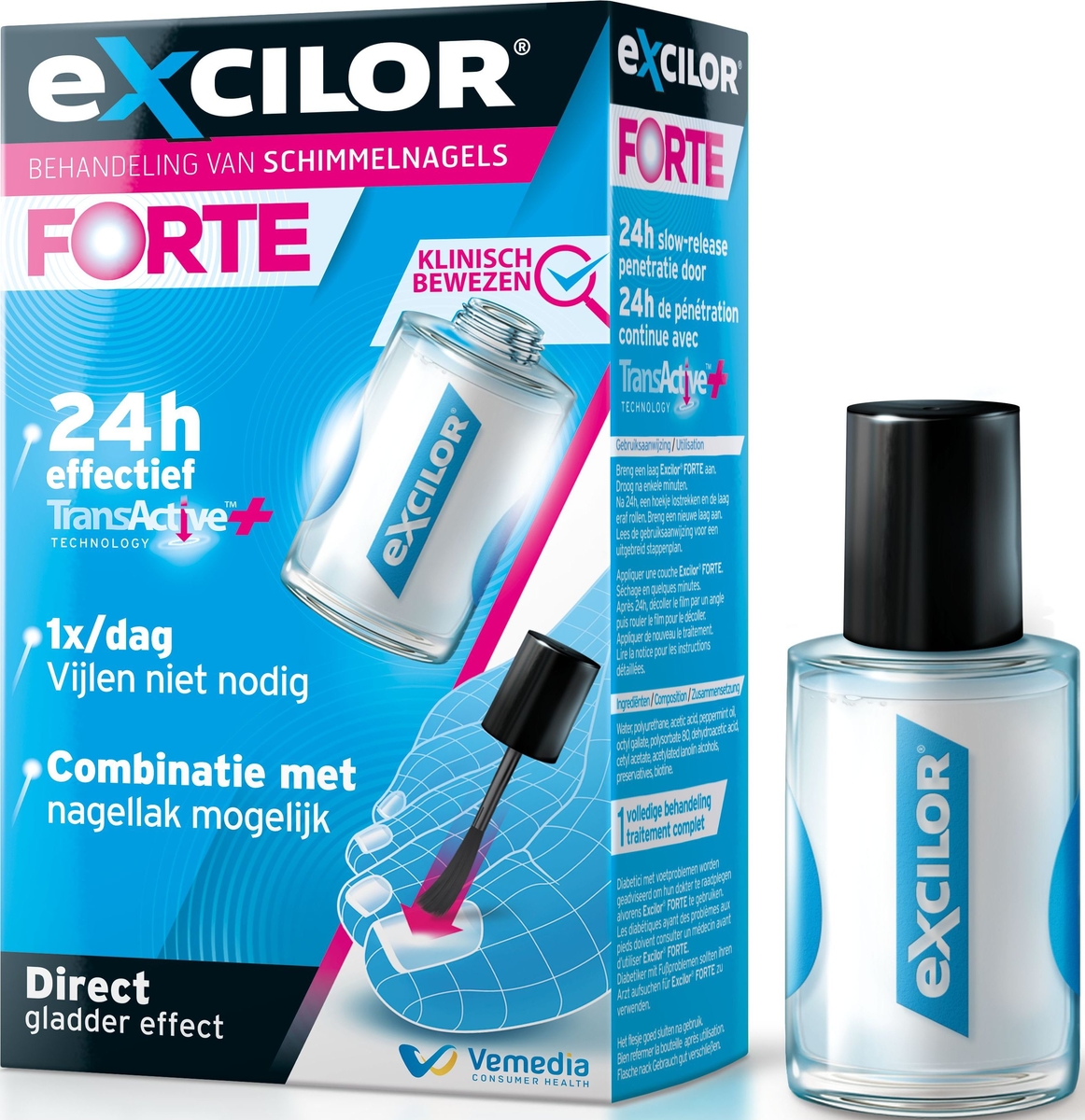 Excilor Forte 30ml | Mycose - Atleetvoeten