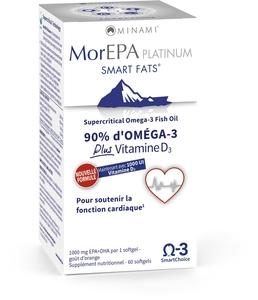 MorEPA Platinum Smart Fats 60 Softgels