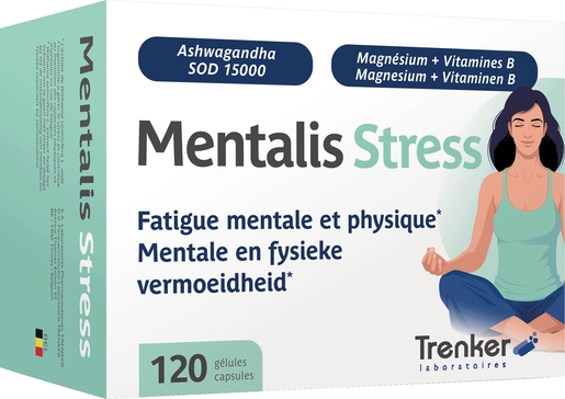 Mentalis Stress 120 Capsules | Stress - Relaxation