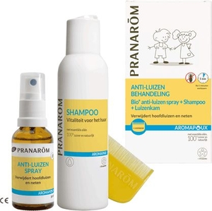 Pranarôm Aromapoux Bio Spray Anti-Poux + Shampooing + Peigne (promopack)