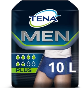 TENA Men Active Fit Pants Large - 10 pièces