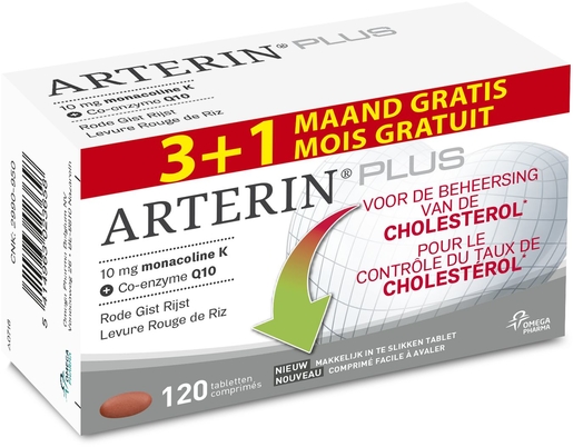 Hertellen Zeggen Articulatie Arterin Plus 90 Tabletten (+ 30 gratis) | Cholesterol