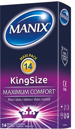 Manix King Size Condoms 14 | Préservatifs