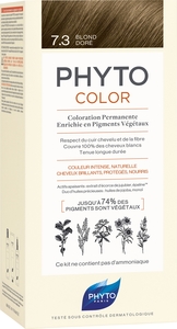 Phytocolor Kit Coloration Permanente 7.3 Blond Doré