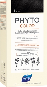 Phytocolor Kit Coloration Permanente 1 Noir