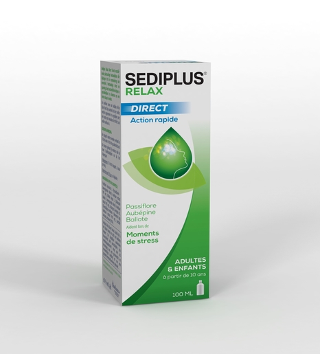 Sediplus Relax Direct100ml | Stress - Relaxation