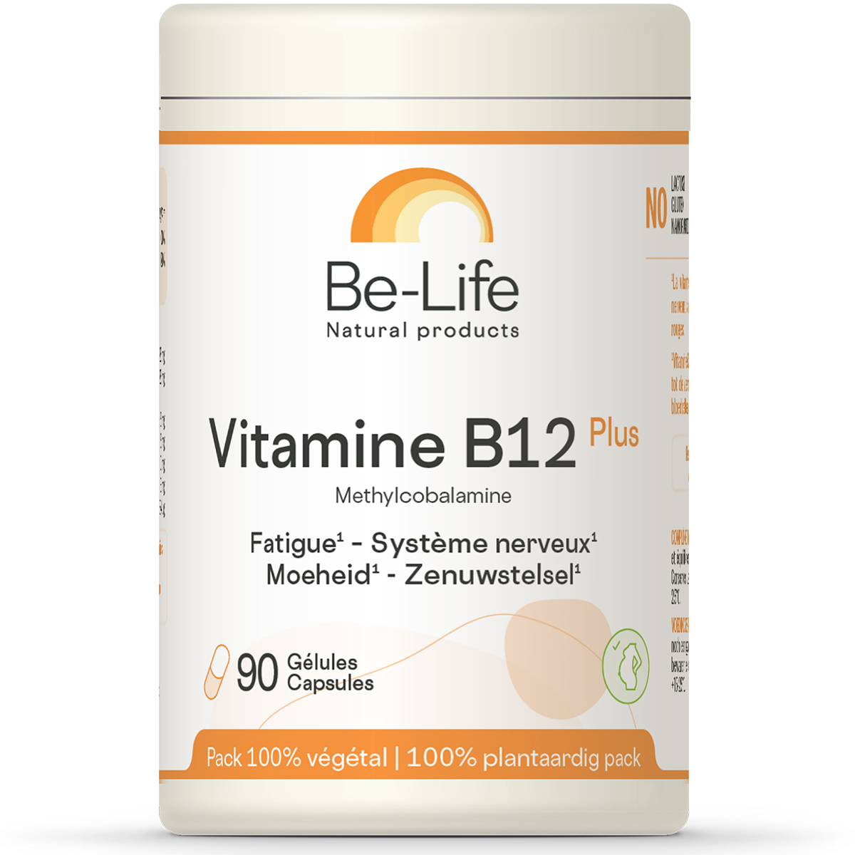 capsule Versterken maak een foto Be-Life Vitamine B12 Plus Vitaliteit - Zenuwstelsel 90 Capsules |  Zwangerschapsvitaminen