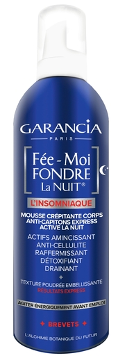 Garancia Fée-Moi Fondre La Nuit L&#039;Insomniaque Mousse Corps 400ml | Minceur - Fermeté - Ventre plat