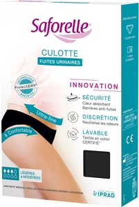 Saforelle Culotte Ultra Absorbante Fuite Urinaire Taille 38