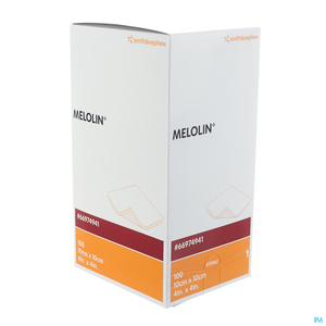 Melolin 100 Compresses Stériles 10x10cm