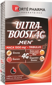 Vitalité 4g Ultra Boost Men Maca Tribulus Comprimé 30