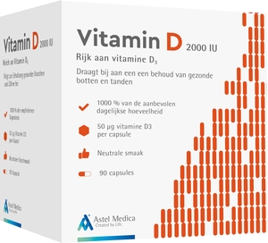 Astel Vitamine D 2000Iu 90 Comprimés