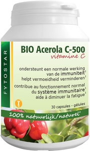Fytostar Bio Acerola C500 30 Géllules