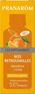 Pranarôm Les Diffusables Nos Retrouvailles Mandarine Et Lime Édition Limitée Bio Flacon 10ml