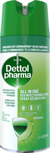 Dettolpharma All in One Spray Désinfectant 400ml | Nos Best-sellers