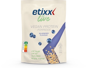 Etixx Live Vegan Protein Porridge Blueberry 550g