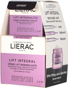 Lierac Kit Lift Intégral Crème Jour 50ml + Nuit 15ml gratuit
