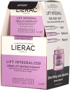 Lierac Kit Lift Intégral Crème Nuit 50ml + jour 15ml gratuit