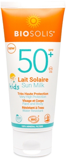 Biosolis Lait Solaire Kids SPF50+ 100ml | Produits solaires
