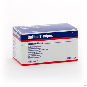 Cutisoft Wipes Skin Cleansing Swabs 100 7238301