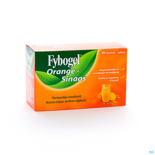 Fybogel Sinaasappel 30 zakjes | Vertering - Transit