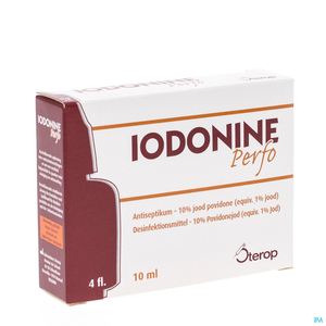 Iodonine 4 Flapules x10ml